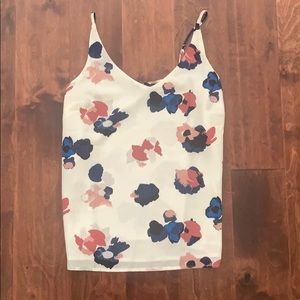 New Banana Republic Floral Print Top